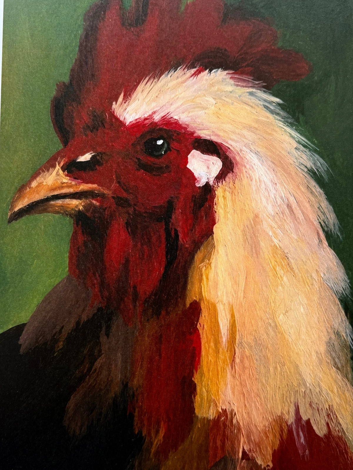 Proud Rooster A5 Fine Art Print