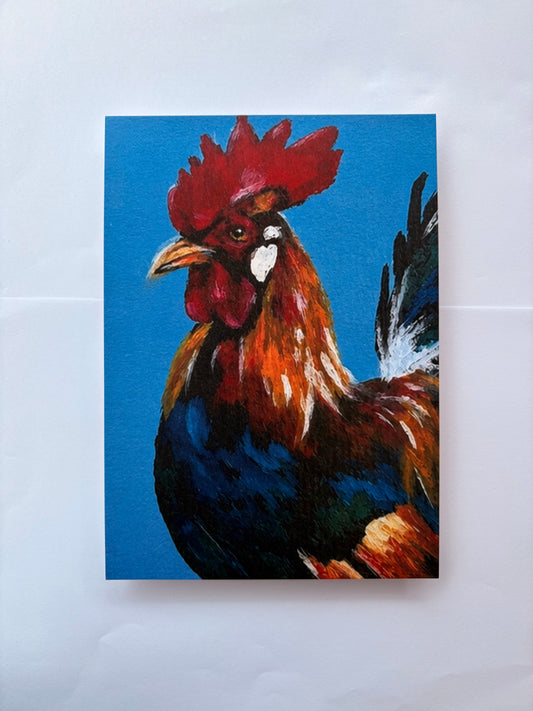 Rooster A5 Fine Art Print